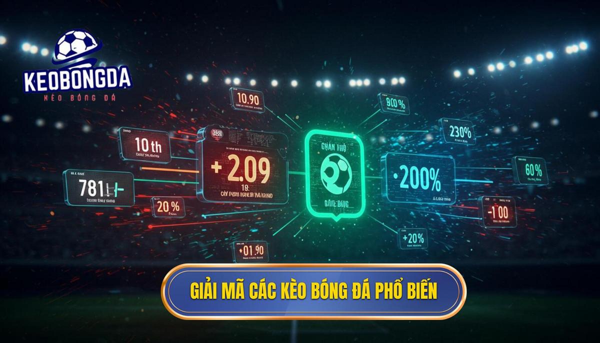 Cách Đọc Tỷ Lệ Kèo Bóng Đá Chuẩn Xác Nhất 2024 | KÈO BÓNG ĐÁ 1 1. Giải Mã Các Loại Kèo Bóng Đá Phổ Biến