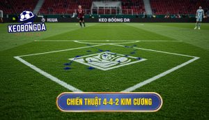 Chiến thuật 4-4-2 kim cương: Bí quyết thống trị sân cỏ từ A đến Z | KÈO BÓNG ĐÁ 1 Chiến thuật 4-4-2 kim cương