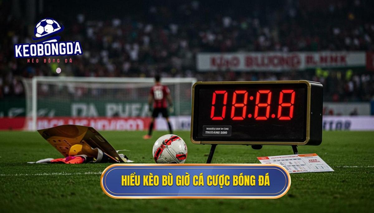 Cá cược Kèo Bù Giờ Cho Người Mới: Bí Quyết Đặt Cược Phút Cuối Thắng Lớn 1 Phần 1_ Hiểu Rõ Về Kèo Bù Giờ Trong Cá Cược Bóng Đá