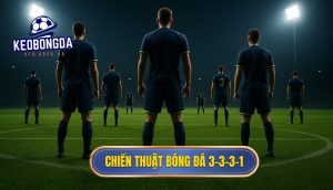 Chiến thuật bóng đá 3-3-3-1