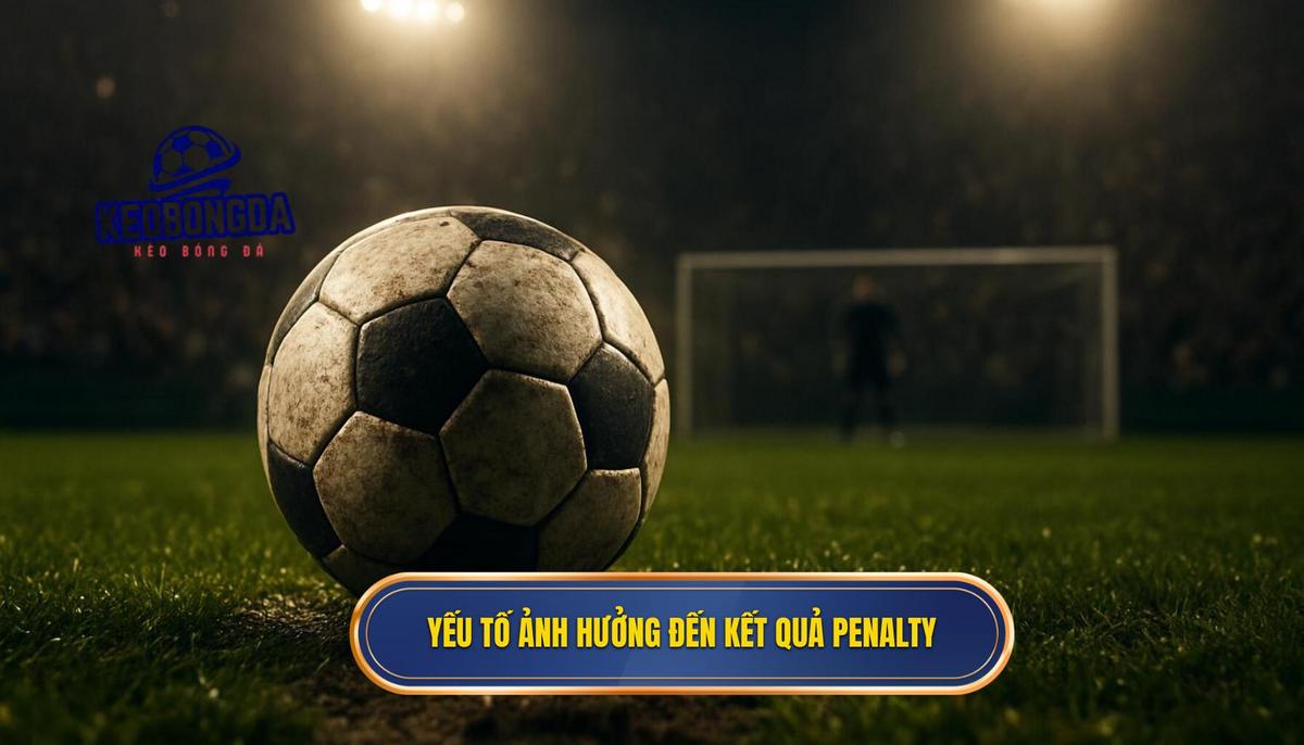 Phân tích các yếu tố ảnh hưởng trực tiếp đến kết quả kèo penalty