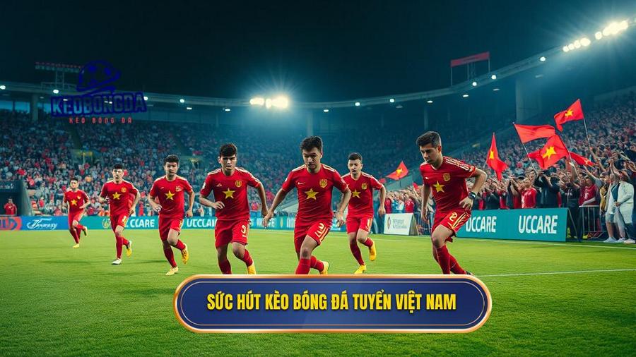 1. Sức hút kèo bóng đá tuyển Việt Nam