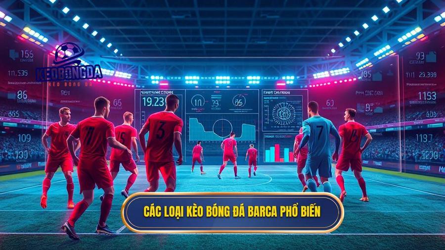 2. Các loại kèo bóng đá Barca phổ biến