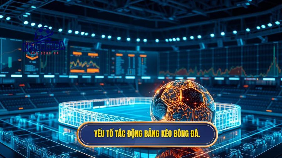 3. Yếu tố tác động bảng kèo bóng đá.