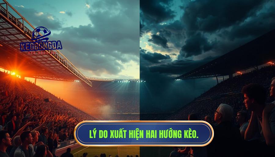 Một trận đấu, hai hướng kèo – chọn sao để không “toang”? 2 Tại sao lại xuất hiện tình trạng "Một trận đấu, hai hướng kèo"?